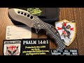Dave Curtiss Knives ხელნაკეთი Custom მოდელი BMF 10 16 სმ CPM Magna