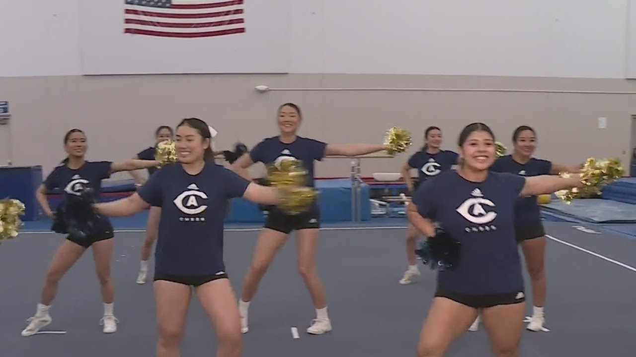 UC Davis hosts cheerleading clinic on annual Aggie Day