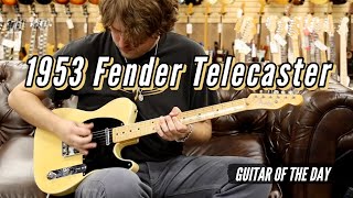Video thumbnail for 1953 Fender Telecaster | Guitar of the Day by Normans Rare Guitars