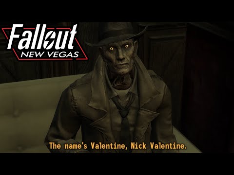 You Can Meet Nick Valentine in Fallout New Vegas