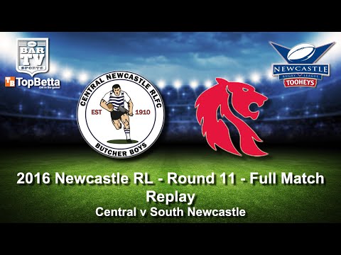 2016 Newcastle RL Round 11 Full Match Replay - Central Butcher Boys v South Newcastle