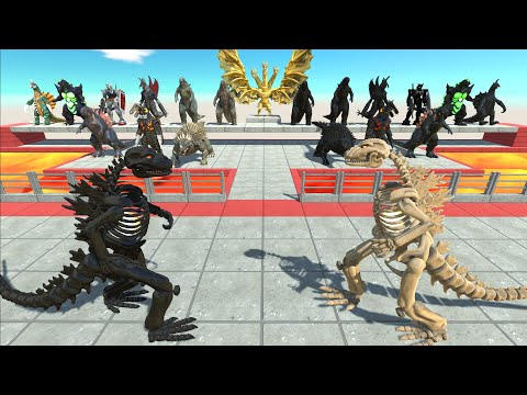 Kaiju Monster vs Shadow itself On Lava Lake - ARBS