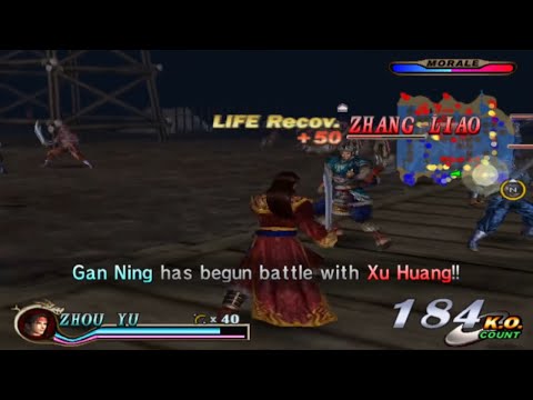 Dynasty Warriors 2 - Zhou Yu - Story Mode - HD - 60 FPS - Part 2