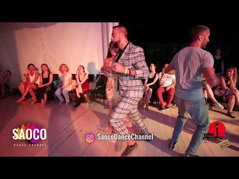 Talal Benlahsen and Irina Mihalkina Salsa Dancing in Malibu at The Third Front 2018, Sat 04.08.2018