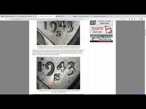 1943 S Over 1942 Steel Cent Discovery!  Over Date or Doubled Die?