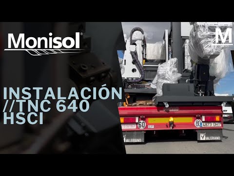 Instalación de nuestro nuevo torno el TNC 640 HSCI