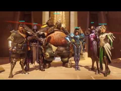 Bajheera - OVERWATCH: "TACTICAL STRIKE SQUAD X" - Hilarious Hanzo Match