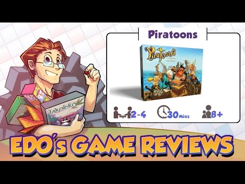 Edo's Piratoons Board Game Review