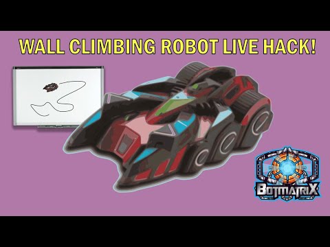 Wall Climbing Robot Live Hack! ....Will It Suck?