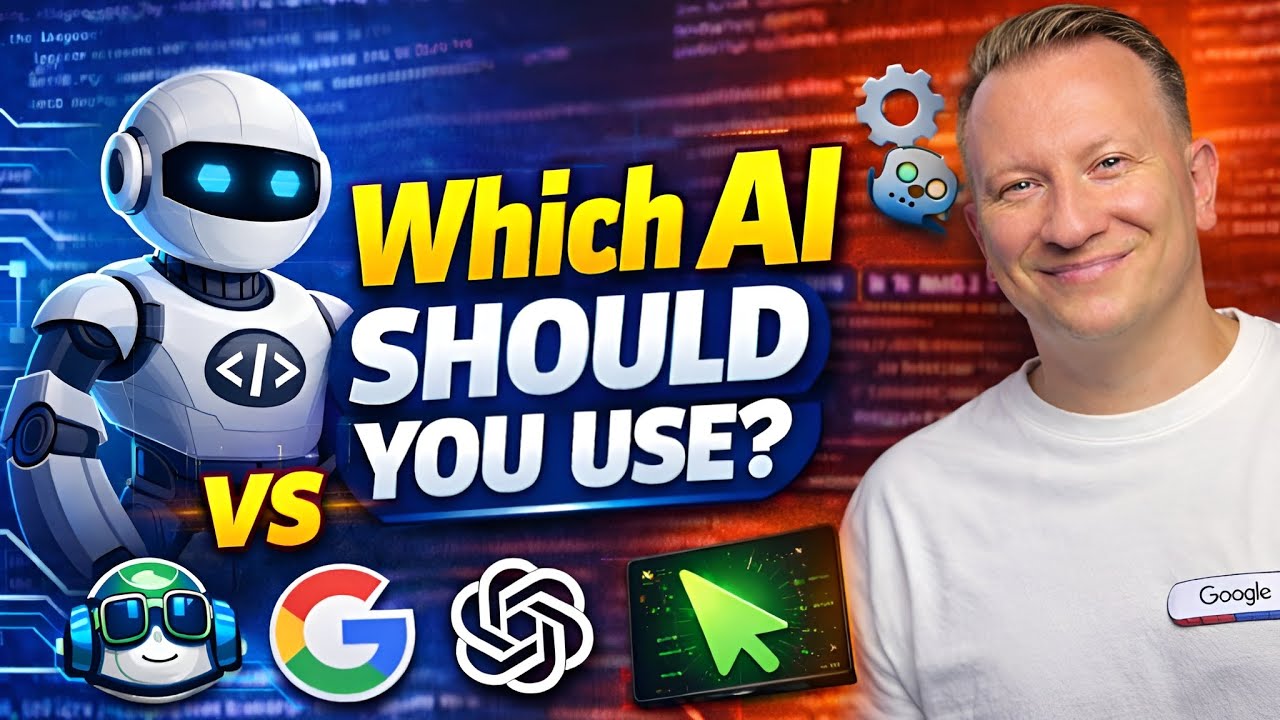 Video thumbnail for Video Tutorial: Best AI for Coding: Guide to AI Coding Agents & Assistants