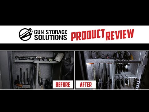 Review of Gun Storage Solutions #GunSafe Accessories Rifle Rods, Handgun Hangers, Mag Minders & MORE