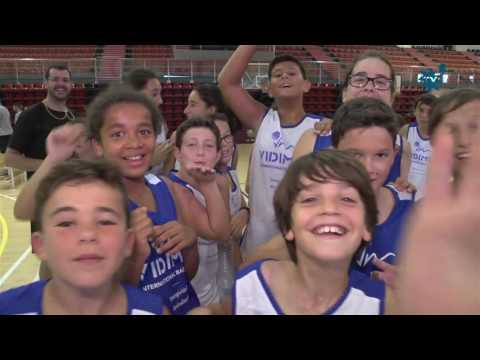 Tres jugadores ACB forman a 200 “campers” en el VII Campus de Basket VIDIMIRI