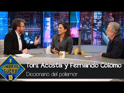 Toni Acosta y Fernando Colomo nos presentan el diccionario del poliamor - El Hormiguero