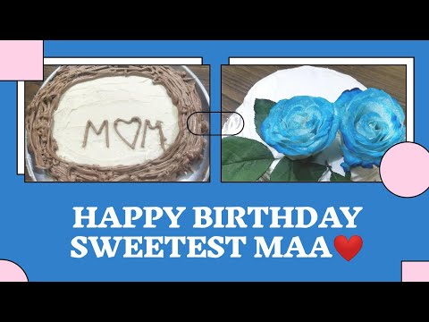 Mom's birthday special cake competition with sis ❤️ | ft.Rutva Patolia | Patolia Foram