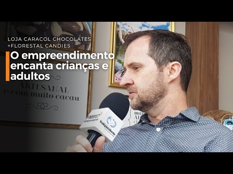 Caracol Chocolates + Florestal Candies é uma loja lúdica que traz a magia de Gramado