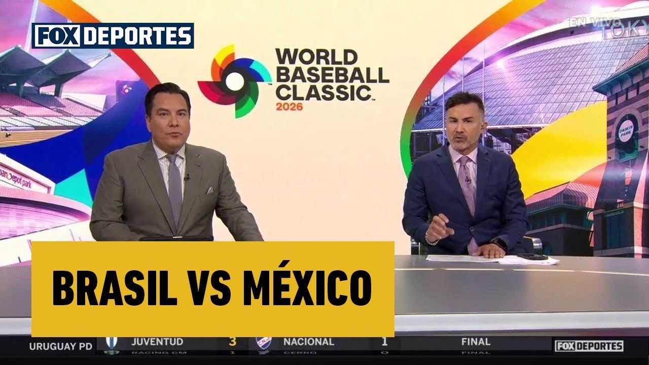 🇧🇷⚾🇲🇽 BRASIL vs MÉXICO desde Houston EN VIVO por FOX Deportes | WBC 2026