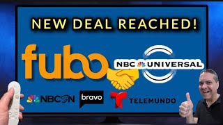 FINALLY! Fubo-NBCU Reach Agreement🤝⚽