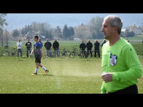 Unia Fredropol - LKS Niziny 14.04.19 bramka Piotr Wasyłeczko