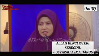 Download lagu Allah Swt Benci Isteri Sebegini Ustazah Asma Harun... mp3