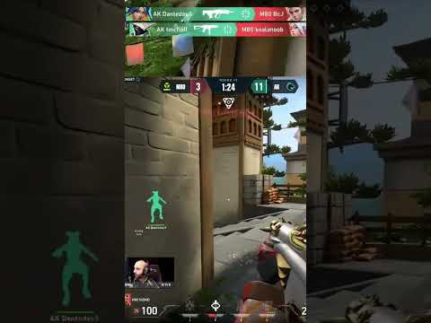M80 vs AK Dantedeu5 Trolling NiSMO #shorts #valorant #vct #ascension #valorantclips