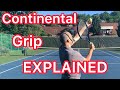 How To Serve With A Continental Grip
