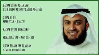 Download lagu AL-AN'AAM [6] - MISHARY RASHID - PAGE 128 - VERSES 1 - 8 mp3