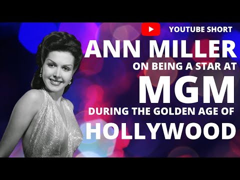 Ann Miller discussing publicity at MGM #short