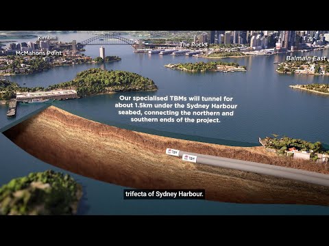 Major milestone for Sydney's new Harbour Tunnel
