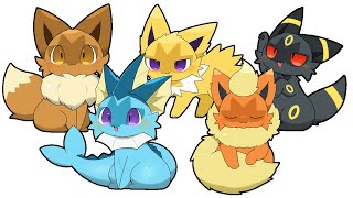 [閒聊] 伊布家族全員新葉喵化