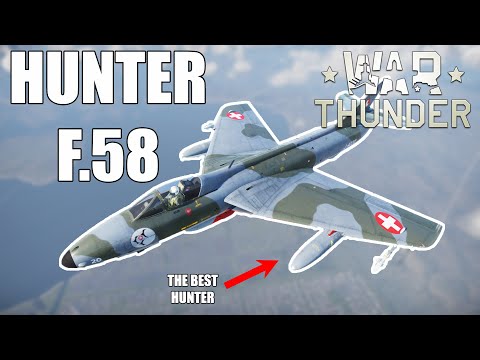 War Thunder the BEST HUNTER F.58