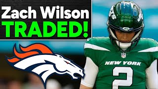 Jets TRADE Zach Wilson! - Cap Impact & Trade Up Potential!