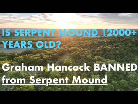 Graham Hancock BANNED from Serpent Mound: Major Controversy at Serpent Mound - Drone Timelapse
