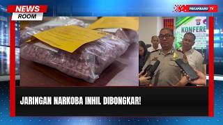 337 Gram Sabu dan 5 707 Ekstasi Disita Polres Inhil