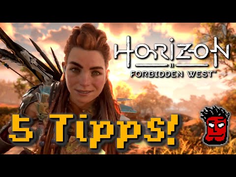 Horizon Forbidden West: 5 Tips and Tricks | PS4 / PS5 Gameplay Guide German