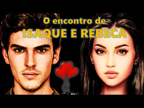 O encontro de ISAQUE e REBECA / Abraão manda seu servo buscar uma mulher para ISAQUE. Gênesis 24.