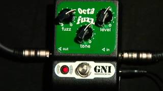 Video thumbnail for GNI Octa Fuzz (POC) - By Pro Guitar Shop by gnimusicgnimusic
