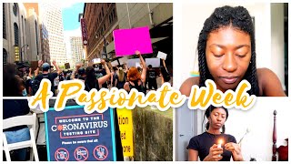 VLOG| Black Lives Matter Protest, COVID-19 Test Experience, & How I Save Money as an Entrepreneur