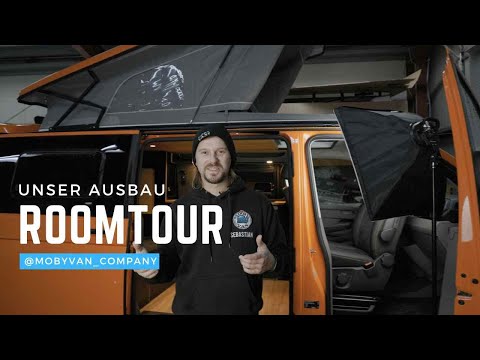 ROOM TOUR through the OFFROAD CAMPER VW T6 from MOBY VAN