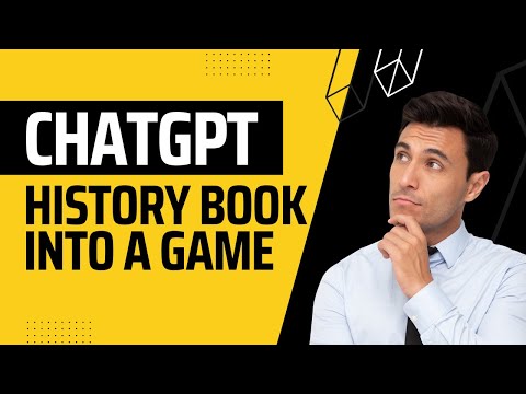 ChatGPT turns a history book into a game with 400 questions! Techniques: roleplaying, shot prompting