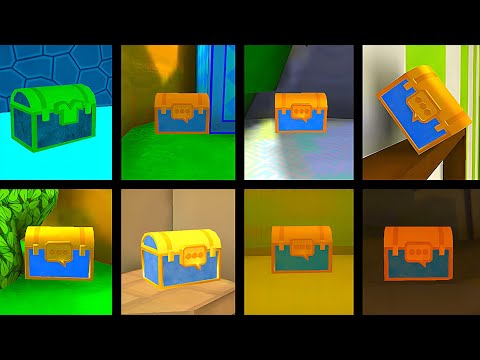 ALL Secret Chests!! MULTIPLAYER UPDATE Super Bear Adventure Gameplay Walkthrough