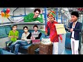 Birthday Celebration In Train TC Fine Penalty Cake Cutting Hindi Kahani Moral Stories Comedy Video