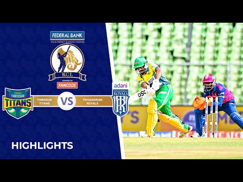 Match 19: Thrissur Titans vs Trivandrum Royals