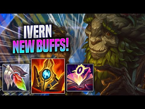 KOREAN CHALLENGER TRIES IVERN WITH NEW BUFFS! - Korean Challenger Plays Ivern JUNGLE vs Talon!