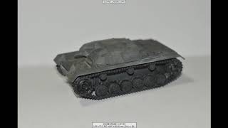 ザク２と戦車完成