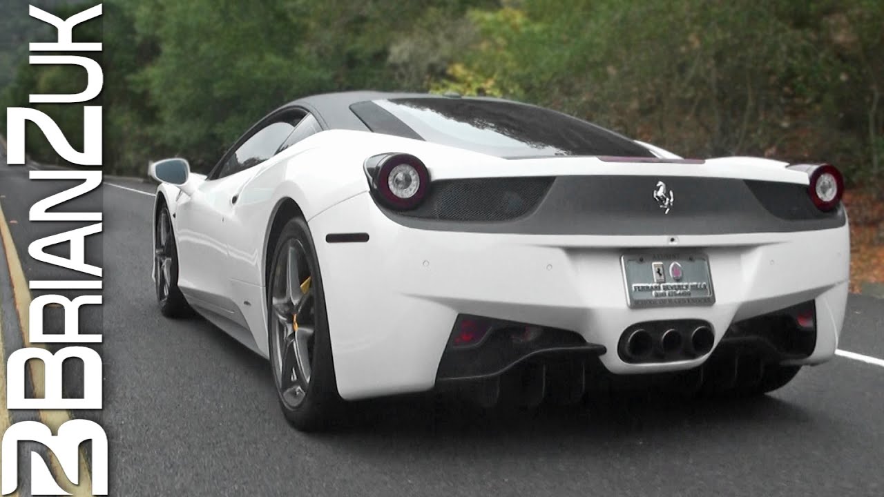 Ferrari 458 Italia with Novitec Exhaust - In Action