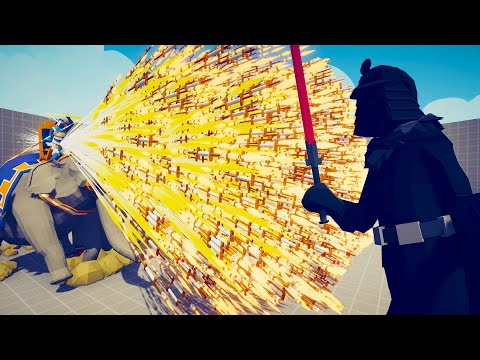 DARTH VADER vs 3x EVERY GOD | TABS Totally Accurate Battle Simulator