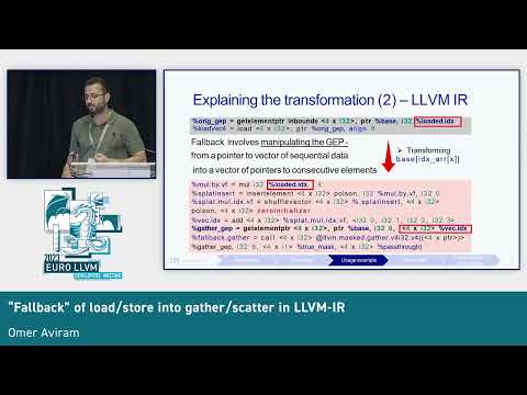 2023 EuroLLVM - Another level of indirection" - Compiler "Fallback" of load/store into...