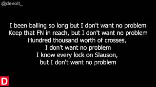 Young Thug - No problem w/lyrics