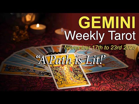 GEMINI "THIS IS HAPPENING FOR A REASON!' November 17th to 23rd 2025 Weekly Tarot Reading