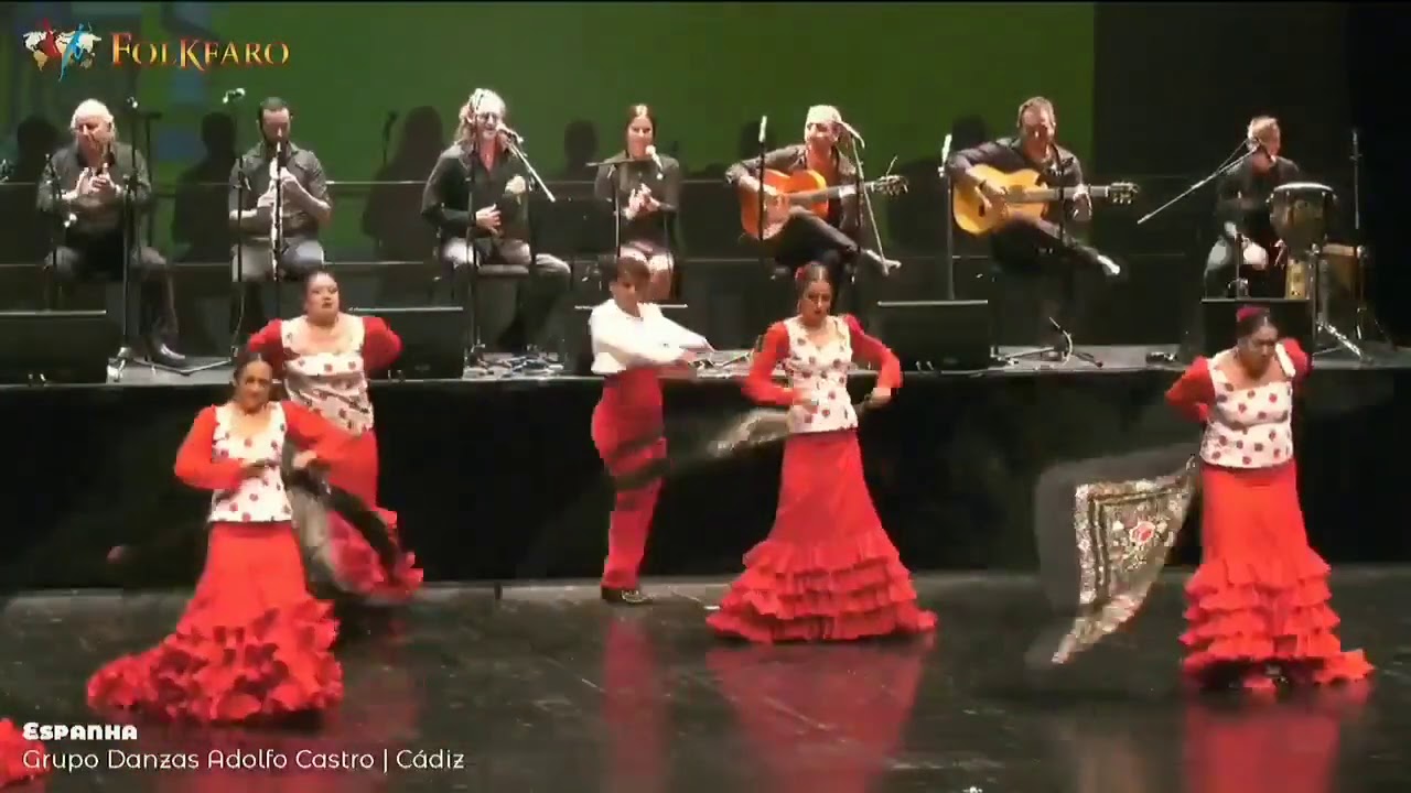 Alegrías y tanguillo de Cádiz — apertura Folkfaro 2019